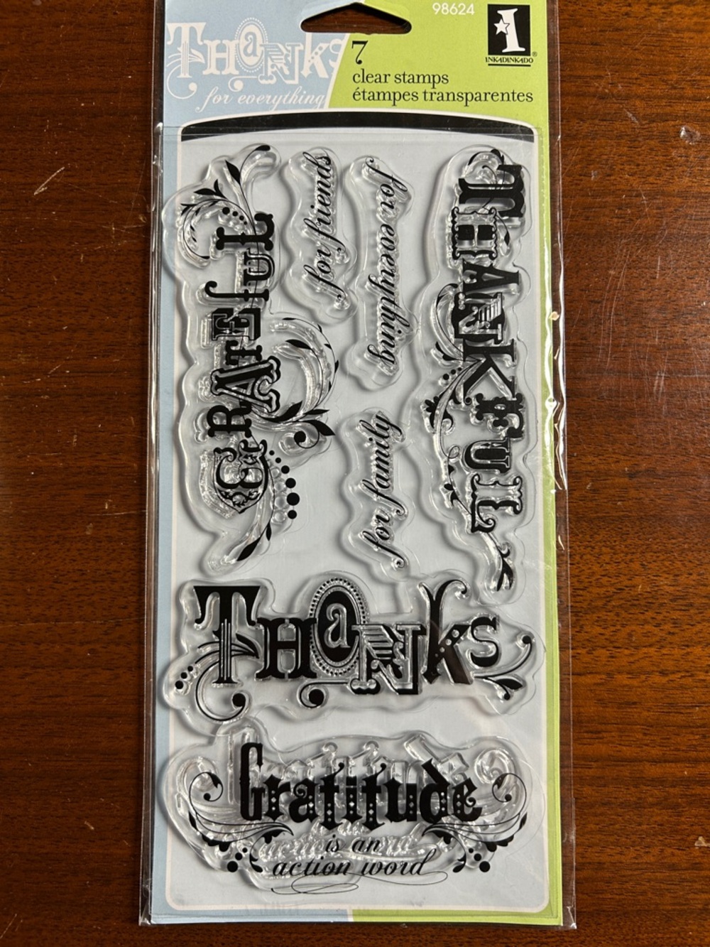 Acrylic stamps